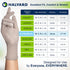 3.7 9.5 Inches, 41662 230) HALYARD Sterling SG Nitrile Powder-Free Exam Gloves, mil, Gray, X-Large, (Box