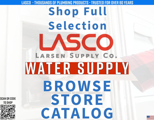 LASCO 10-0901 Old Style Leg Bathtub Supply Line, 1/2-Inch Female Iron Pipe, 25-Pack