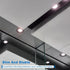 4 Packs 3.58" 4.92" PATIKIL Home Lighting Ceiling Medallions ID and OD, Metal Flat Round Goof Plate Cover Ring