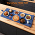 Charcofire 37.2x15.7 Inch, 7 Settings 8H Food Warming Mat Electric Silicone Heating Pad for Buffet Party, Temperature