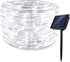 Solar Rope Lights Outdoor, 16.5 Ft 50 LED Waterproof Copper Wire Fairy Lights for Garden, Christmas Party (Cool White)