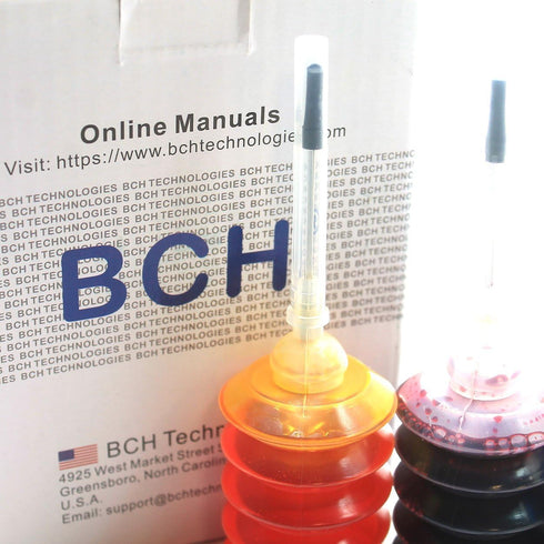 BCH Refill Ink Kit for Canon PG-240, PG-243, PG-245, CL-241, CL-244, CL-246 XL – High-Yield Refill Bottles