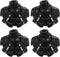 VOSAREA 4pcs Anti-Sticking Foot Cover Chair Leg Floor Protectors Camping Chair Feet