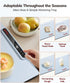 7 Countertop,Buffet Laudlife Electric Warming Mat for Food, Roll-Up Silicone Heating Pad with Adjustable Tempmaster