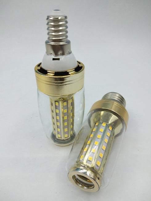 WeFoonLo Pack 2, 8W 2800-3200k E14 Bulb Bulb of LED Corn Energy Saving Candelabra for for Ceiling Light Wall Sconce