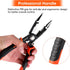 ValueMax 6-in-1 Wire Stripper: 8.5" Multifunctional Professional Crimping Tool for Electric Cable