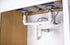 Plumb Pak PP930W Center Waste Outlet with Baffle Tee, 1-1/2 in Inlet, Plastic, 16"