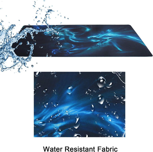 Extra Large Extended Gaming Desk Mat - Non-Slip Rubber Pads XXL Mouse Pad 35.4 x 15.7 inch