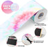 Zonon Classroom Bulletin Board Border, 65 Feet, Straight Borders Trim for Classroom or Home School Decoration (Tie Dye)