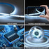 XINGZHI 16.4Ft 6000K Dimmable 24V LED Light Strip White Light COB Super Bright LED Strip Lights Suitable For Bedroom
