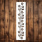 Generic Flower Border Stencil Template - Reusable Decorative Flower Stencils for Painting on