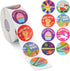 BLUE PANDA 1000 Pack Spanish Motivational Stickers for Classroom - Bulk Reward Stickers for Kids, 8 Assorted Designs