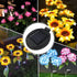 Solar Lantern Light Replacement Top, LED Solar Panel Lantern Lid for Outdoor Flower DIY Garden Decor (4PCS)