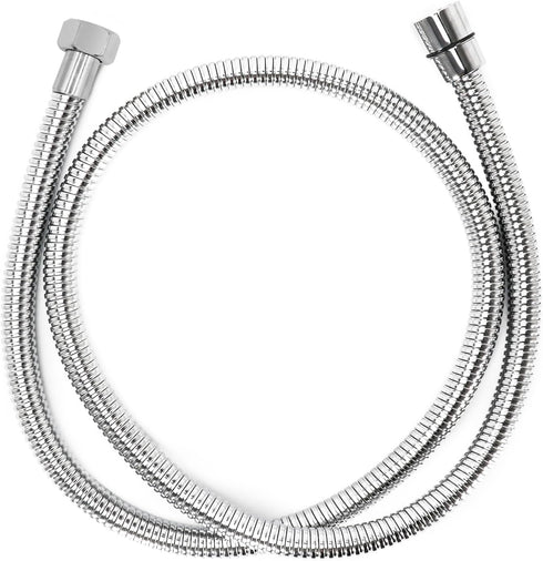 LukLoy 1/2" to 1/2" Nut Stainless Steel Shampoo Bowl Hose for Professional Salon Use, Sprayer Head Not Included