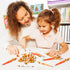 W1cwey 122pcs Autumn-Theme Beadable Ballpoint Pen Set, 12pcs Plastic Beadable Pens, Fall Wood Beads Gift for Kids