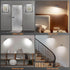 3 3 360 Use2 Packs IMAGE Dual Cylinder LED Wall Light, Super Bright Wireless Lamp, USB Port, Color Temperatures