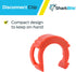 SharkBite 1-1/2 Inch Disconnect Clip for Push to Connect Brass Plumbing Fittings, UXLDC41