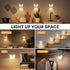 LOFTEK Motion Sensor Night Light, Rechargeable Stair Lights Indoor, Motion Sensor Light Indoor, Battery Operated Night