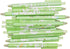 Maydahui 12PCS Green Matcha Frog Gel Pens, Cute Cartoon Animal Pen, Retractable Printing Pens for Office School Party