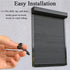 Dovabietar 30Pcs Shutter Fasteners, Window Shutter Screws, Black Shutters Screws with Caps, Outdoor Shutters for House