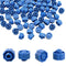 Syringe Luer Lock Cap 100PCS Blue No Needle Luer Lock Caps for Lab Supplies, Feeding Tubes