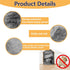 Steel Wool for Mice Control, 1 Pack, 3.2"x12ft Wool, Gap Filler for Home & Garage