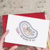 Cute Thank You Card for Midwife, Doula, OBGYN, Labor and Delivery Nurse Appreciation Card