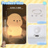 7 Dimmable Attivolife Otter Night Light for Kids, Cute Sea Otter Silicone Lamp, Protable Nursery Table Lamp with Color