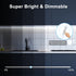 3 12 Inch Counter Dimmable Counter, Maylit Under Cabinet Lights Plug in, Pcs Ultra Thin Under Cabinet Lighting, Super