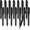 Roowest Memorial Ballpoint Pens, 15 Pcs Funeral Guest Pens for Mourning, Condolence Guest Book Writing Supplies