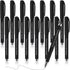 Roowest Memorial Ballpoint Pens, 15 Pcs Funeral Guest Pens for Mourning, Condolence Guest Book Writing Supplies