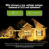 10W 12/24V 2700K IP65 4 Pack Low Voltage Landscape Lights, Warm White Landscape Lighting, Waterproof Outdoor LED