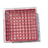 Polycarbonate CryoBox Vial Rack, 81 Place (9 x 9 Array) - Blue/Green/Red/Yellow (Pack of 4)