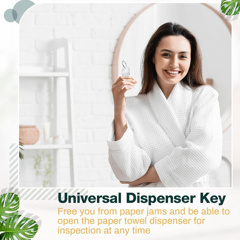 5 Commercial Geelin Pcs Paper Towel Dispenser Key, Fits Most Toilet Dispensers & Paper Towel Dispensers for Janitors