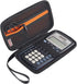 BOVKE Scientific Calculator Carrying Case for Texas Instruments TI-30X IIS, 2-Line Scientific BA II Plus, Black