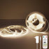 COB Smart LED Strip Light - 16.4ft/5m 4000K Natural White 24V Dimmable