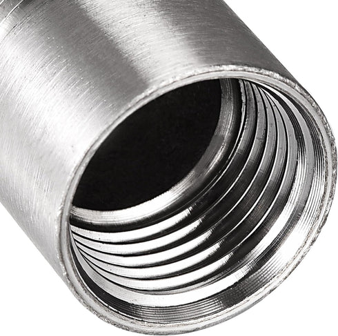 uxcell Shower Head Extension Arm, Stainless Steel 1/2PT Male to 1/2PT Female Thread, 30mm Length Cast Pipe Fitting