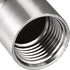 uxcell Shower Head Extension Arm, Stainless Steel 1/2PT Male to 1/2PT Female Thread, 30mm Length Cast Pipe Fitting