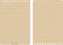 Rite In The Rain Weatherproof Top-Spiral Notebook, 4" x 6", Brown Cover, Universal Pattern, 3 Pack (No. 446-3)