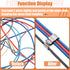 Zhengmy 50 22.5 mm/ 0.89 Inch Pcs Trailer Frame Wire Clips Stainless Steel Metal Cable Clips Solar Panel Double Wire