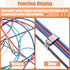 Zhengmy 150 22.5 mm/ 0.89 Inch Pcs Trailer Frame Wire Clips Stainless Steel Metal Cable Clips Solar Panel Double Wire