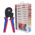 Fidioto 1200pcs Dual Barrel Ferrules Terminal Set with Crimping Tool Kit, AWG 28-5 Self-Adjustable