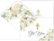 SMUAENSS 24 Pack Christian Thank You Cards, Watercolor Floral Cross Baptism Thank You