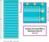 Teacher Created Resources Light Blue Marquee Pocket Chart - 14 Pocket (13" x 34"), Model: 20773