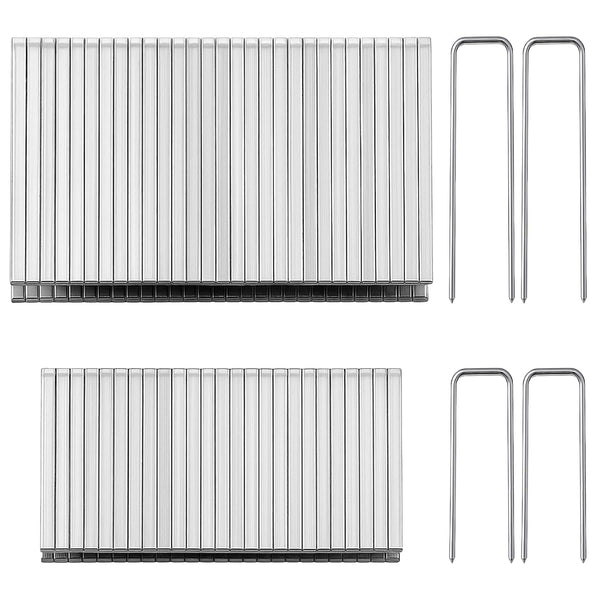 Alrhso 40Pcs Plantation Shutter Staples Pins Replacement Plantation Shutter Fasterners Repair Tool Kit