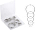 Mr. Pen 36 Pcs Binder Rings, Assorted Sizes Loose Leaf Binder Rings for Index Cards and Flash Cards