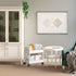 NTCLHFXU Space Saving Movable Storage Trolley Sturdy Utility Cart Accessory for Books Utensils and More Organization
