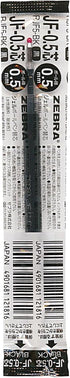 Zebra Sarasa B-RJF5-BK Gel Ballpoint Pen Refills, JF-0.5 Lead, Black, 10 Pieces
