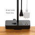 Drevet 2AC&1USB-C 3 3 LED Desk Lamp for Home Office, Eye-Caring Clip-On Desk Light with Flexible Gooseneck, Charging