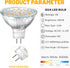 MR11 Bulb 3W, 20W GU4 12V Bulbs 4000K Non-Dimmable, 6 Pack LED Halogen Replacement, Bi-Pin Base, Low Voltage Landscape